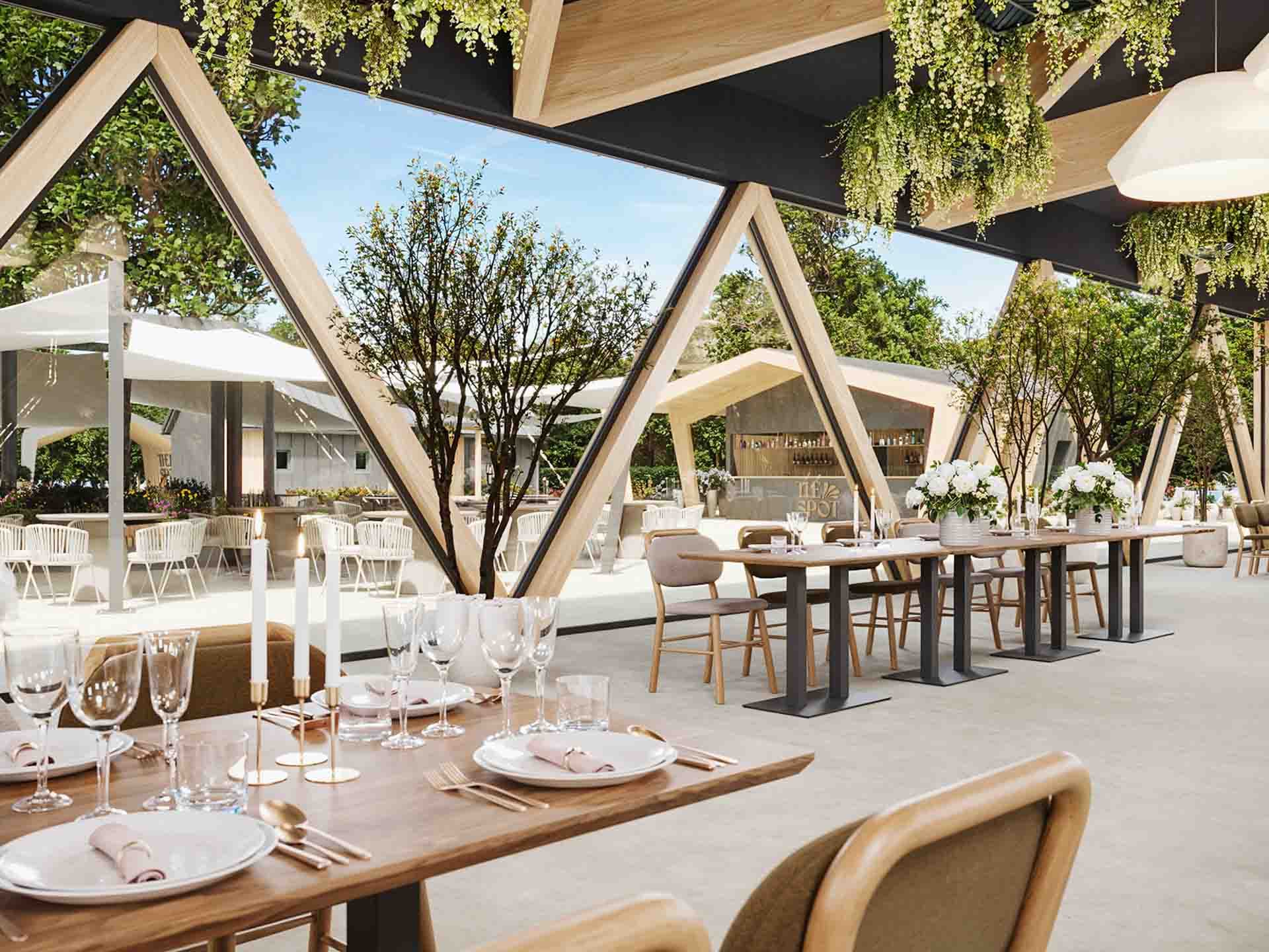 Restaurant interior